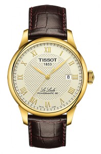 tissot yellow gold watch